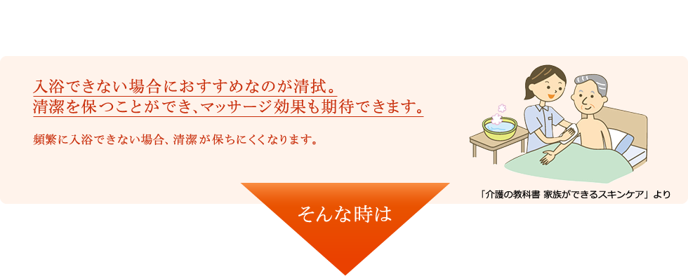 入浴できない時がある方